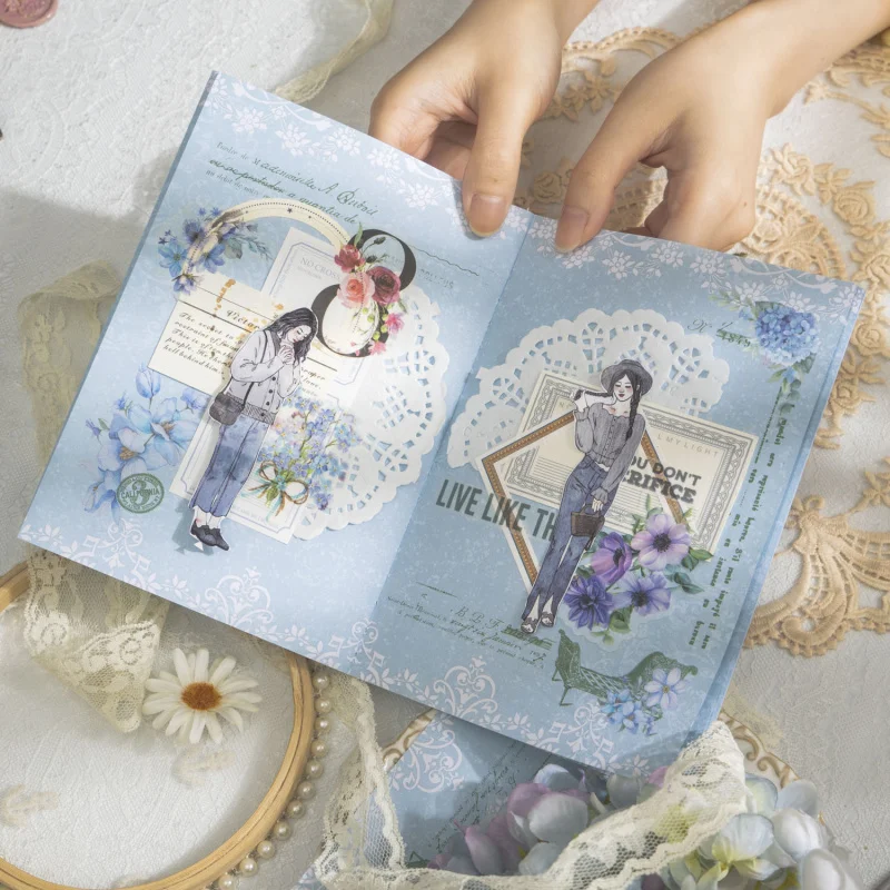 Vintage Art Style Journal Notebook - Classic Retro Diary & Creative Stationery