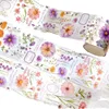 2m Roll PET Tape Time River Series French Romantic Handnet Decoration Material Recycling Sticker 6 Styles 2
