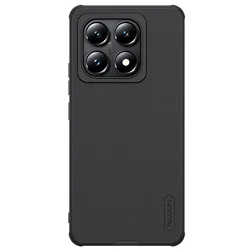 Nillkin Super Frosted Shield Pro Anti-Fingerprint Shockproof Phone Case for Xiaomi 14 T (Black)