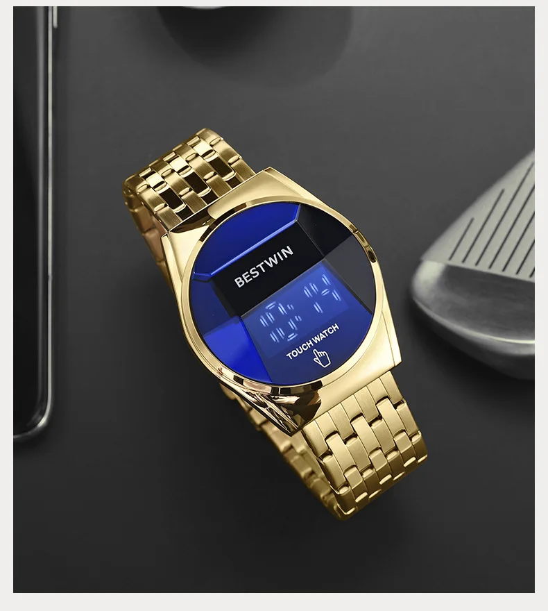 2022 Luxury Brand Men Digital Wristwatches Fashion Sports Wrist Watch Electron Waterproof montre homme Watch Dropshipping