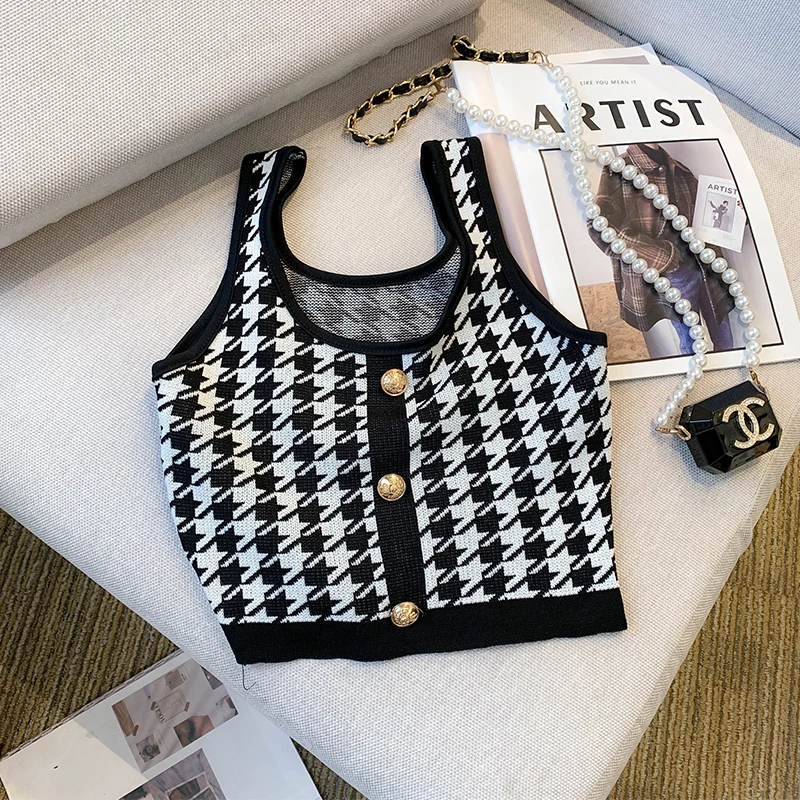 Knitted Vest Sweater Vest Urbanic Basic Long Large Sleeve Turtle