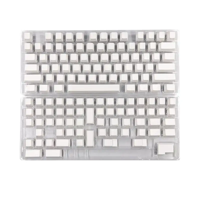 

137 клавиш, толстые колпачки из ПБТ, без гравировки, DyeSUB для клавиатуры MXSwitches Mechinery