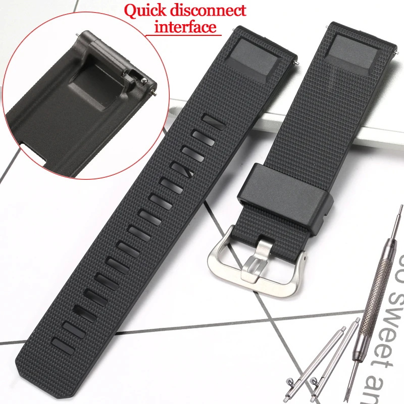 Premium Waterproof TPU Replacement Strap for Casio PROTREK Men's Watches