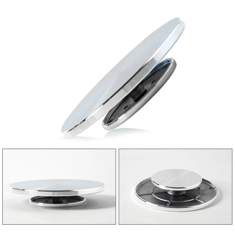 Pottery Wheel 11-30CM Pottery Wheel Aluminum Alloy Pottery Turntable Double-Sided Wheel DIY Clay Turntable Rotary Cake Turntable pottery wheel