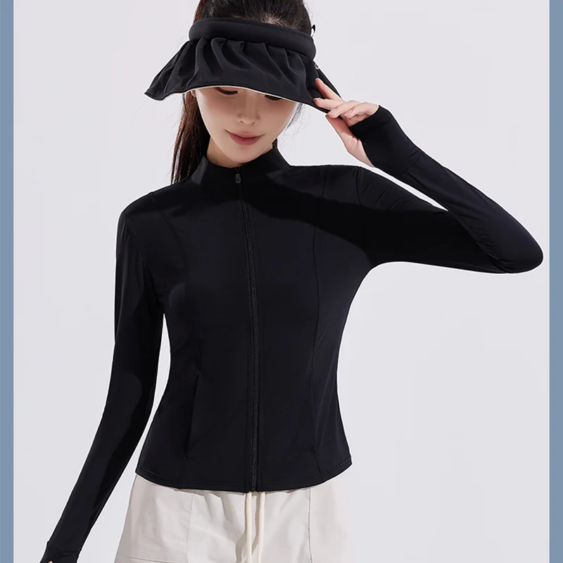 Women's Cycling Jacket SPF 50+ Sun Sunscreen Long Sleeve sports jacket women sports jacket sunscreen coat