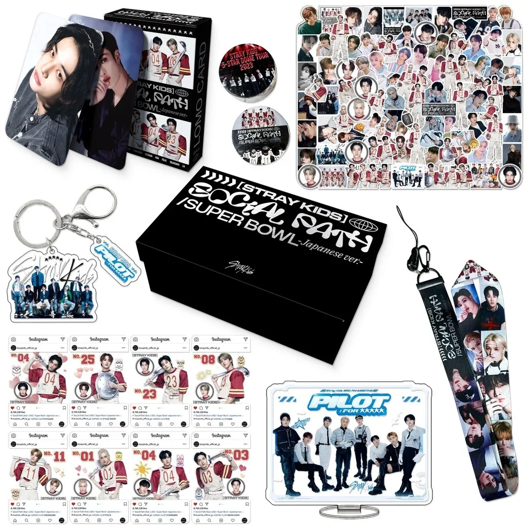 

Коллекция 2023, Детская Подарочная коробка для путешествий Kpop Idol Stray