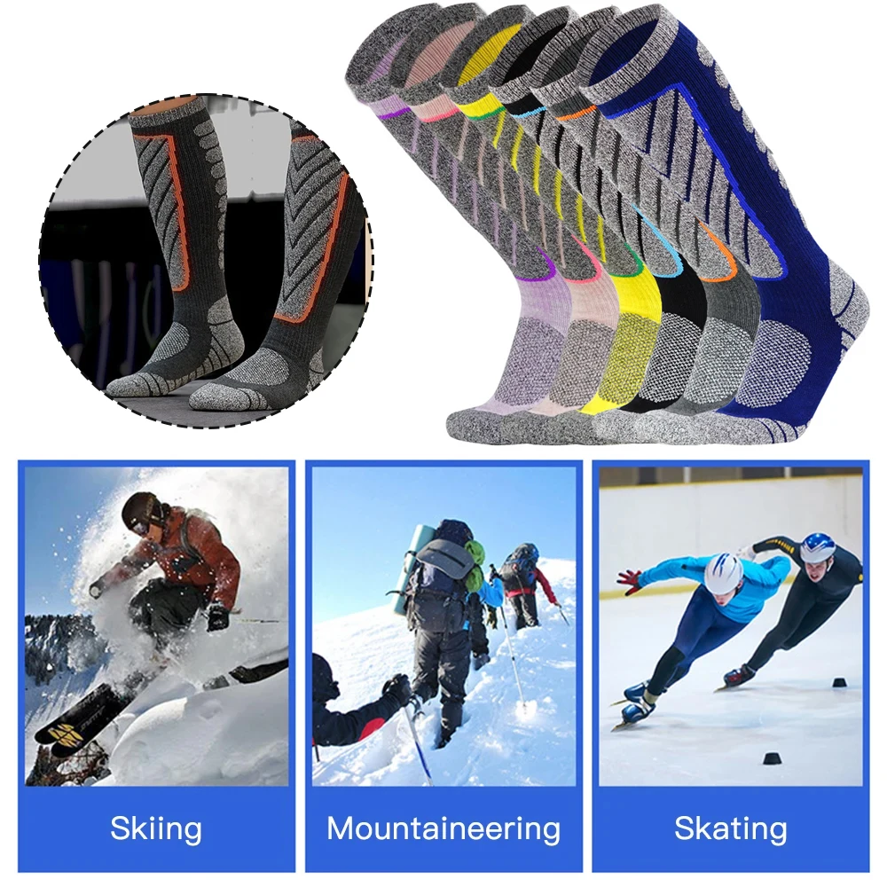 Oranje - Skisokken Heren / Skikleding Heren