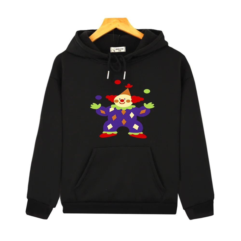 

The Amazing Digital Circus Clowns Print Sweatshirts Hoodies Autumn/Winter Kawaii Cartoon Pullovers Kids Streetwear Comfortable