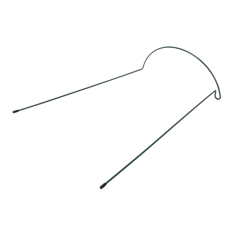 

Plant Support Stake, 32-Pack Half Round Metal Garden Plant Supports, Green Garden Plant Support Ring, Garden Border