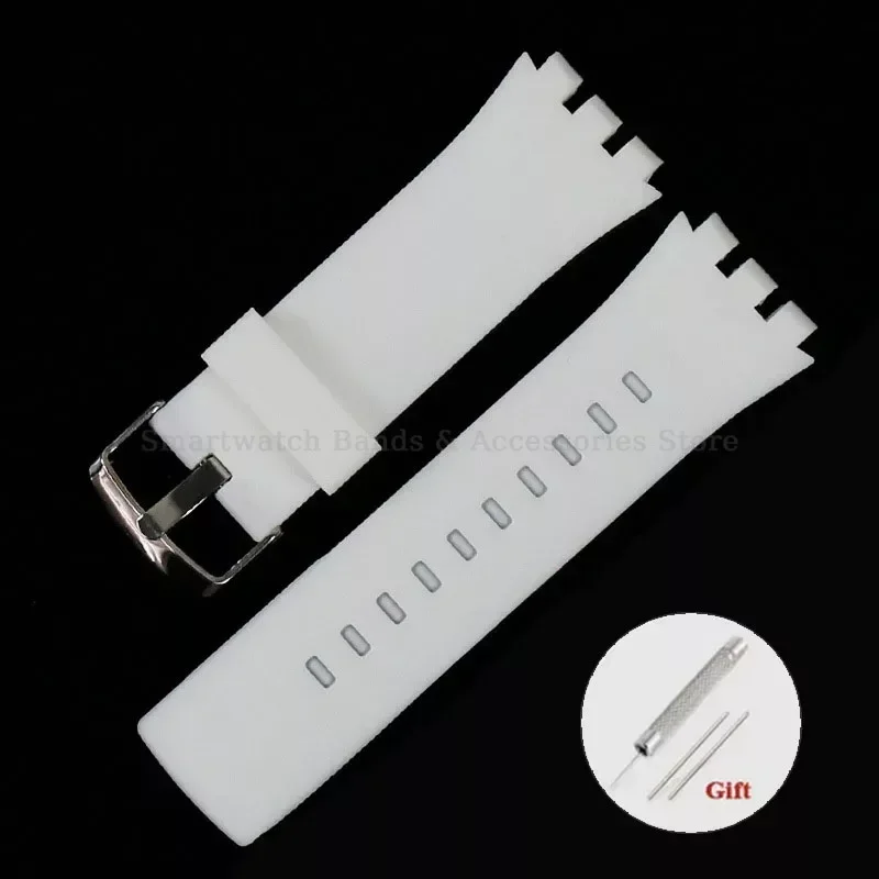 24 مللي متر حزام (استيك) ساعة ل سواتش ل SURB100 ل...