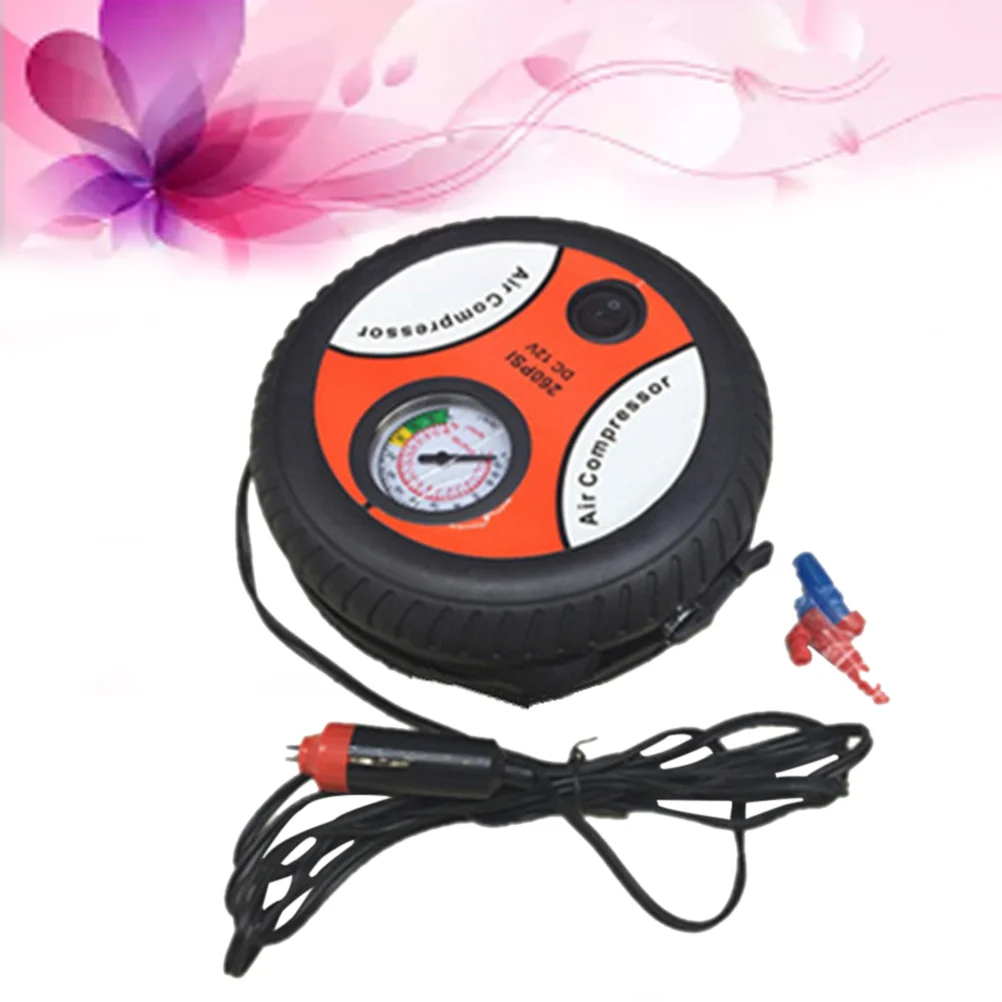 

260PSI DC 12V Air Compressor Pump Portable Tire Inflator for Car Mini air pump home car air pump Car maintenance and repair tool