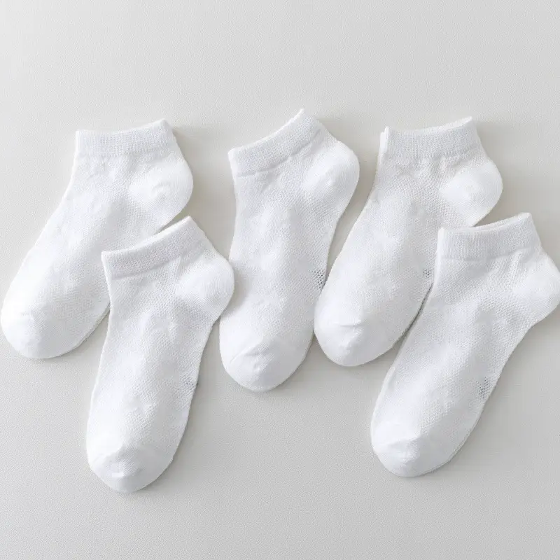 5 Pairs 1 To 12 Years Children's Socks 2026 Spring Summer Baby Boys Girls Cotton Mesh Breathable Thin Soft Cute Socks Kids Socks - Image 11