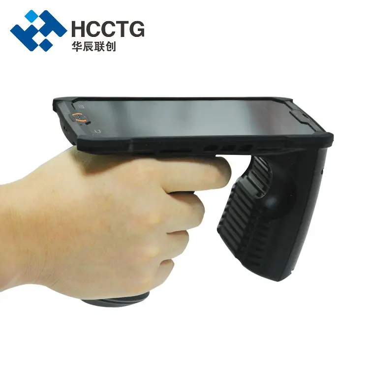 

Inventory handheld Long Distance Reader UHF Rfid Rugged Barcode Scanner Android PDAS C50UHF