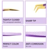 AILEISHI Eyelashes Tweezers Stainless Steel Superhard Tweezers High Precision Anti-static Tweezers For Eyelash Extensions Tools 3