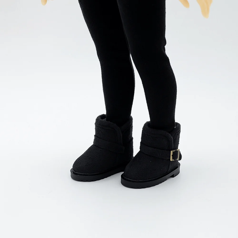 1 Pair High-top Boots High-top 1/6 Bjd Snow Boots Warm 1/6 Bjd Winter Shoes Casual Mini 20cm Snow Boots 1/6 Bjd