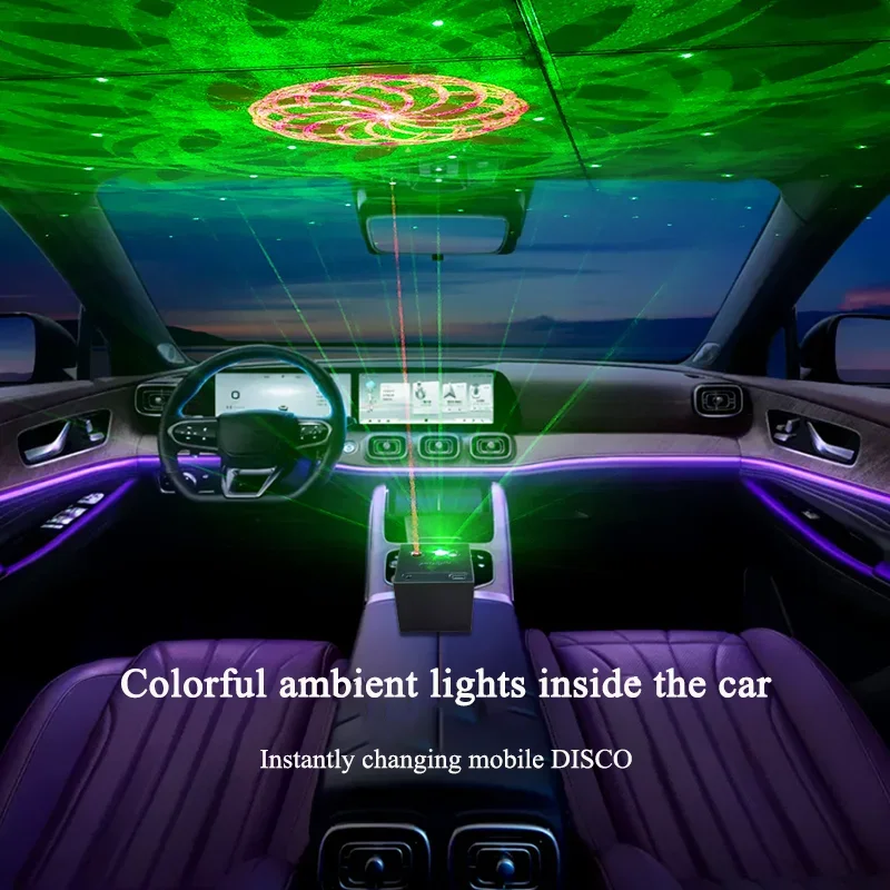 Rechargeable Mini LED Stage Light for Parties and Home Decor