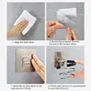 Wall Mounted Spiral Rack Organizer Hair Straightener Dryer Holder Storage Rack For Bathroom Organizer Storage Box Shelf 6