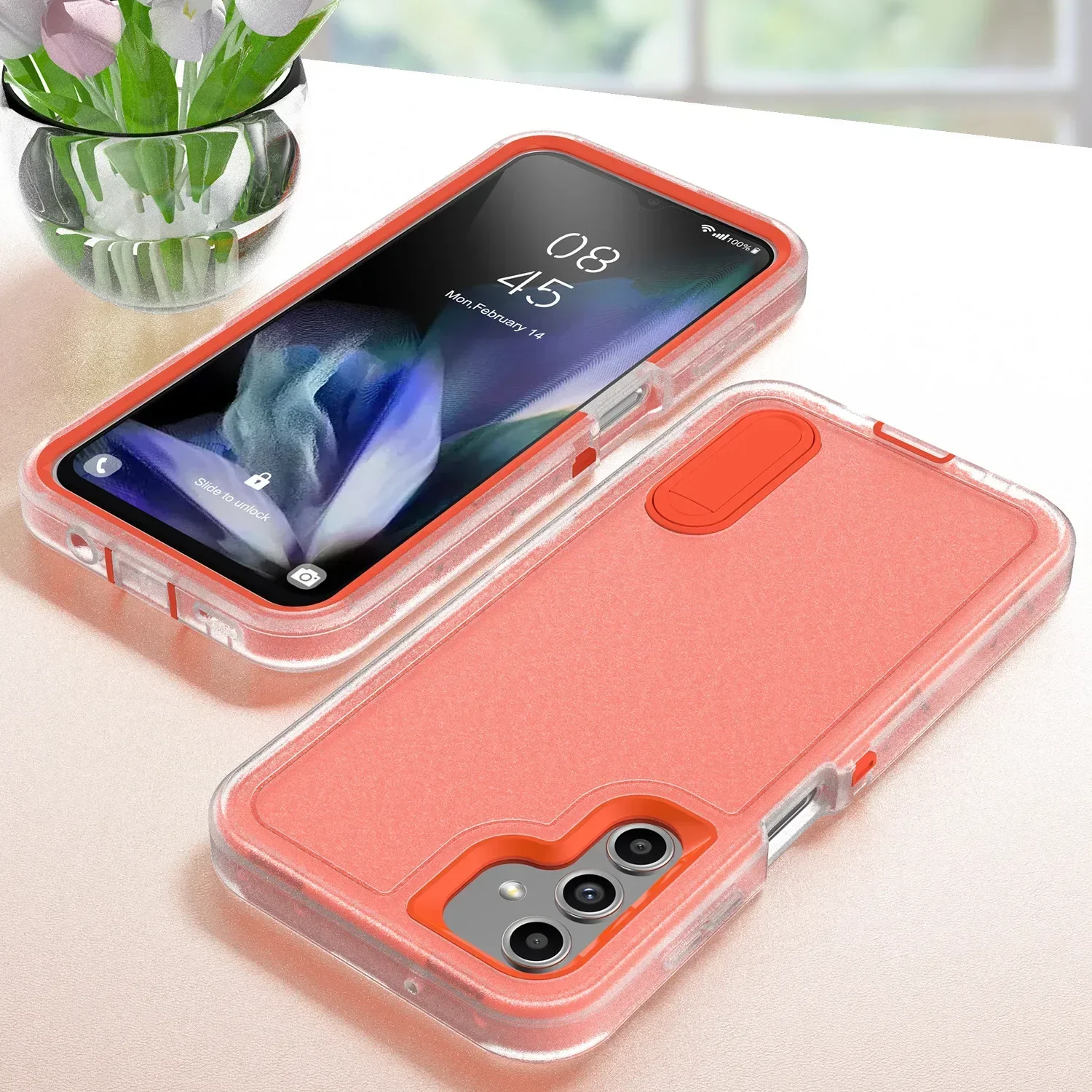 Custodia protettiva per telefono per Samsung Galaxy S23 FE S24 S25 Ultra S22 Plus A56 A36 A16 A15 A54 A14 A53 A13 Custodia anti-shock