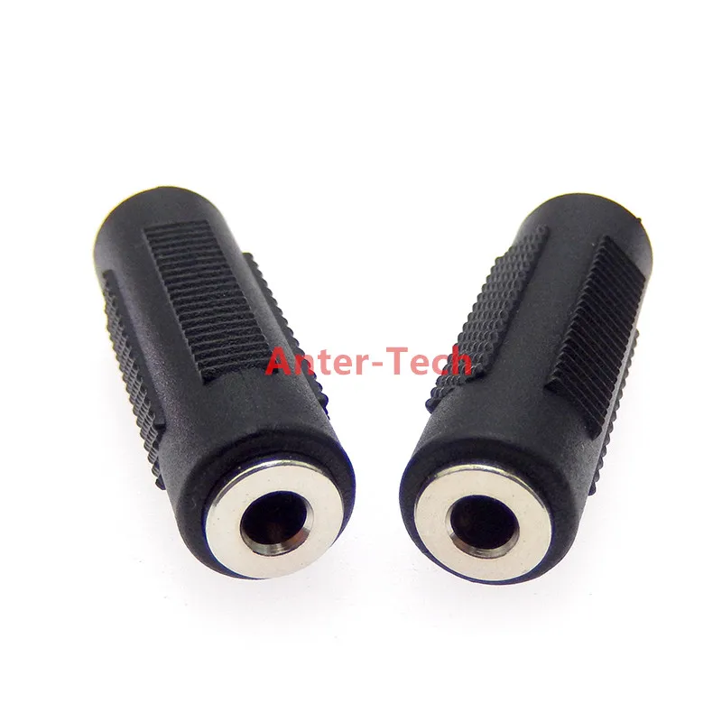 Mini 3.5mm Female to Female F/F Jack Stereo Audio Adapter Converter Connector Audio Adapter Coupler Metal Gold Plated Connector audio adapter