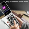 Artfone F20 Big Button Senior Flip Mobile Phone For Elderly Unlocked Celulares Single Sim Wireless FM Bluetooth 3