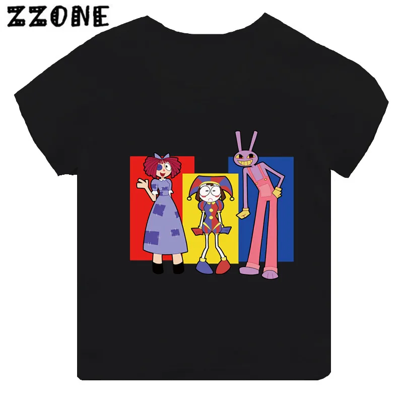 Kids T Shirt The Amazing Digital Circus Print Kids T-shirt for Girls and Boys t shirt kids t shirt girls t shirt girls tee shirt