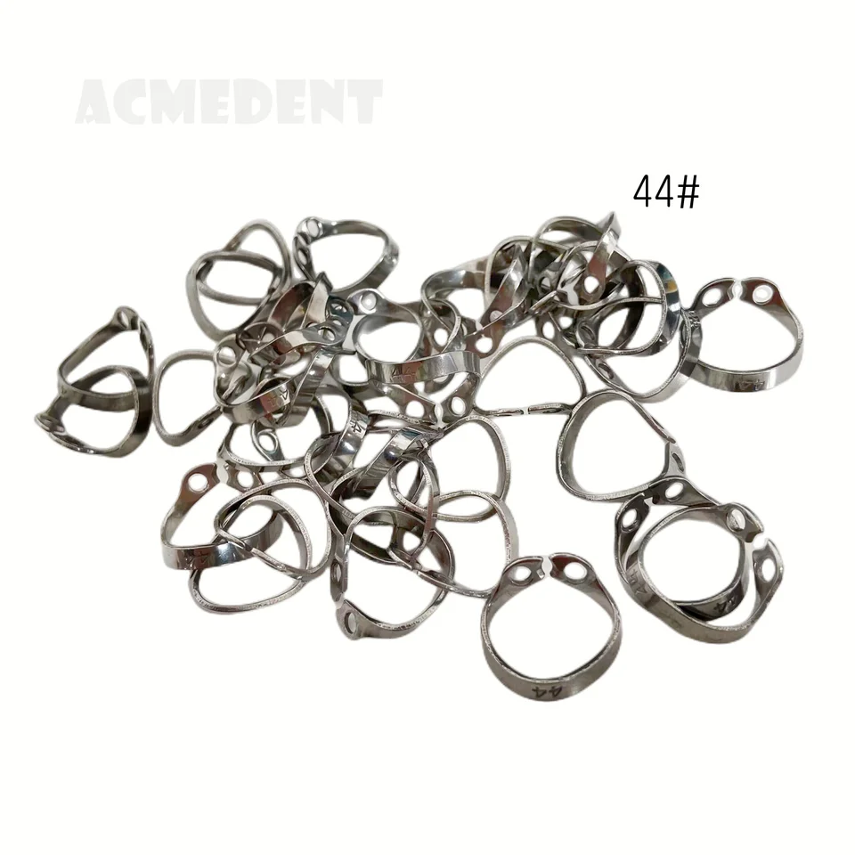 1〜50個の歯科用ゴムツドクランプ #44前歯のための - AliExpress