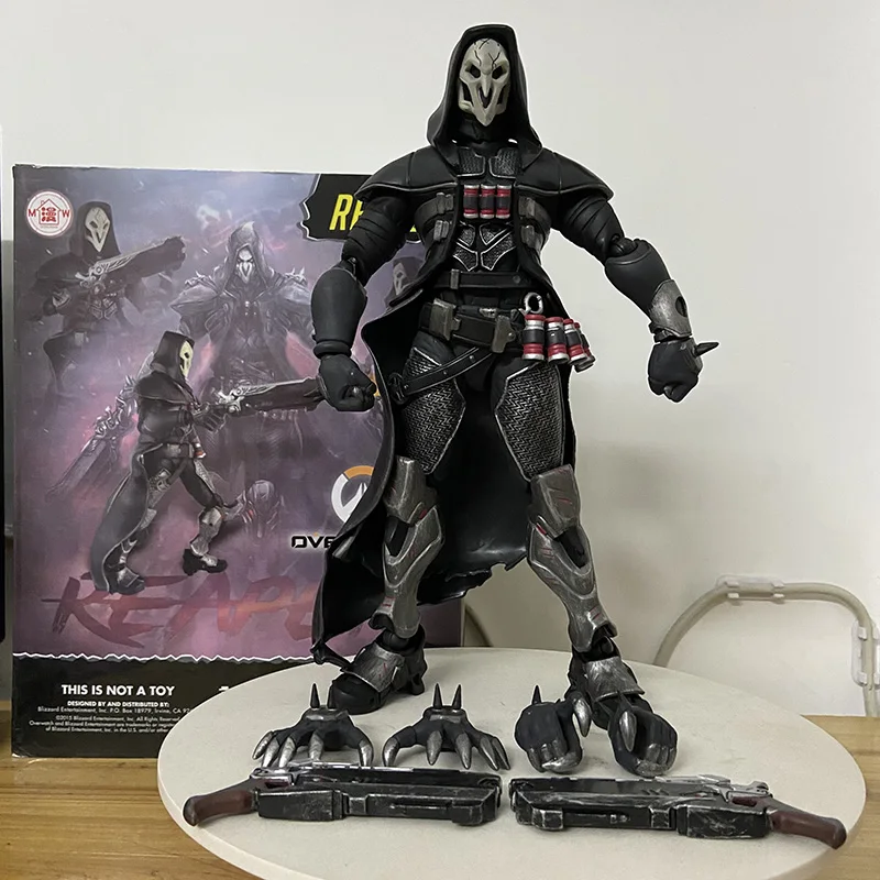 Hot Toys Figma 393 Reaper Overwatch Figuras Tracer Genji
