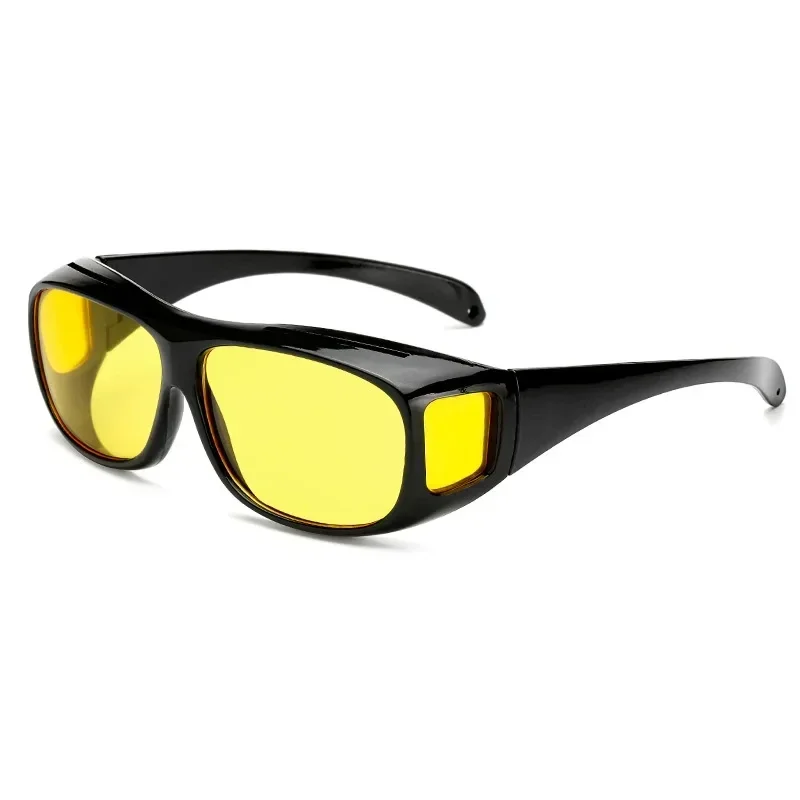 Motorcycle Driving Goggles Car Night Vision Sunglasses Unisex Driver HD Night Day Driving Wrap Around Anti Glare Sun Glasses night vision sunglasses night vision glasses driving sunglasses
