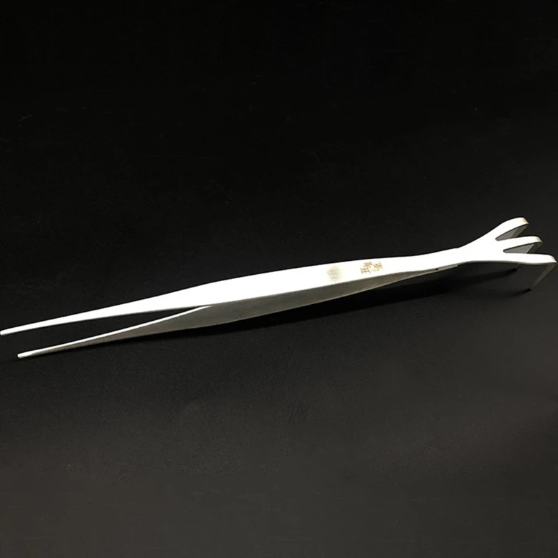 

3-Prong Stainless Steel Root Rake Gardening Cultivator Soil Farming Tools