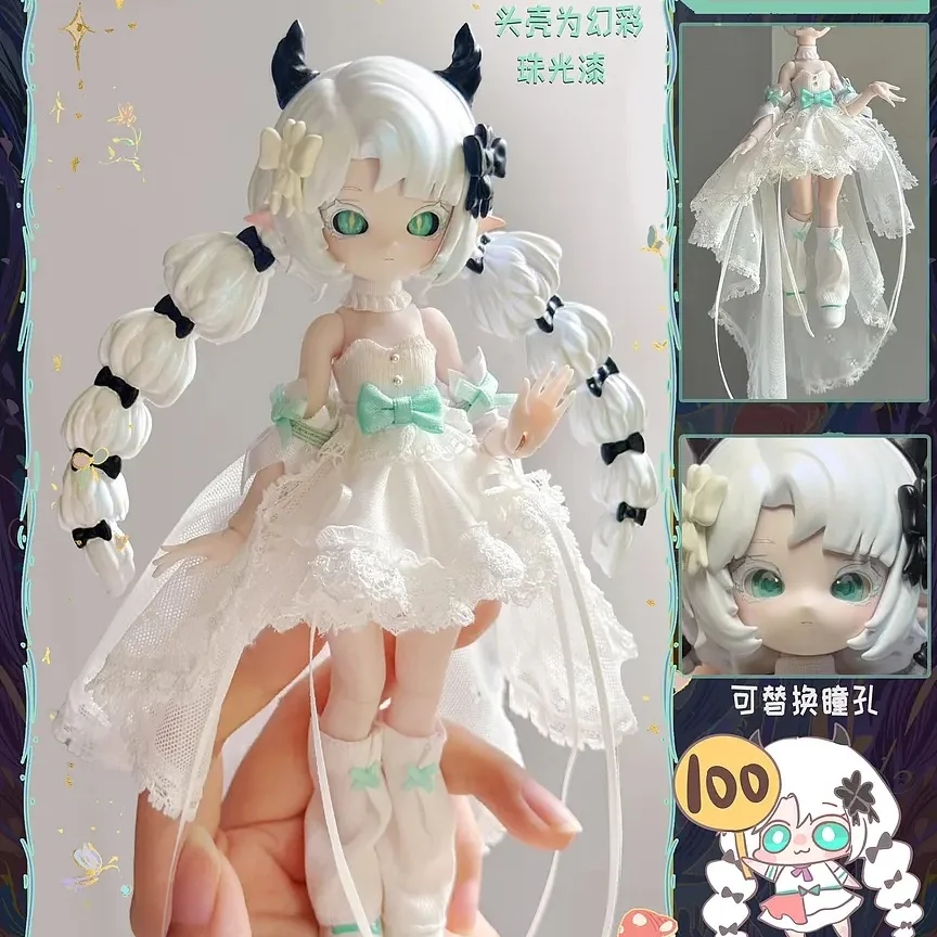 本物のきのこ菌類12点BJDブラインドボックス関節可動式絶妙な