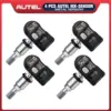 4PCS Autel TPMS MX-Sensor 315MHz & 433MHz 2in1 Tire Pressure Sensors Summer Tire Exchange Universal Clamp In 1