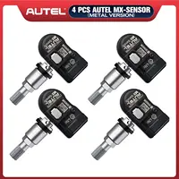 4PCS Autel TPMS MX-Sensor 315MHz & 433MHz 2in1 Tire Pressure Sensors Summer Tire Exchange Universal Clamp In 1