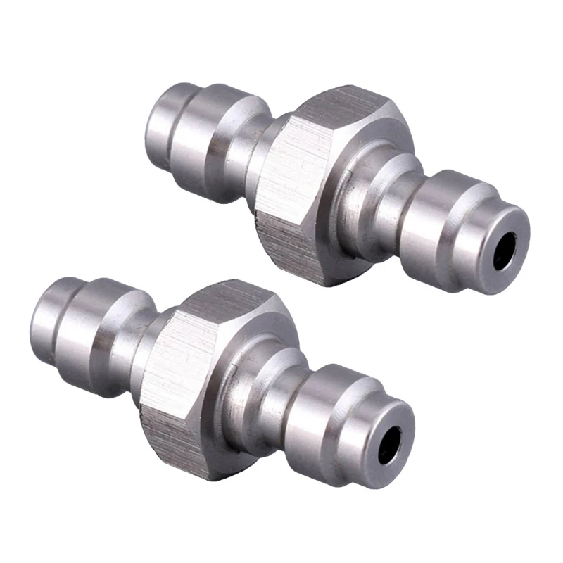 

Universal 8mm Double Male Foster Quick-Disconnect Coupling Paintball Fill Adapter Nipple Air Tool Fittings New Dropship