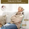 89 inch Couches for Living Room, Modern 3 Seater Couch with Firm Structure, Muebles La Sala, Bouclé Offwhite Children's Sofas 5