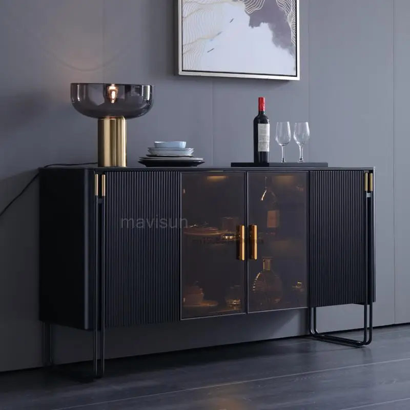 Dining Room Sideboard Table Light Luxury Home Restaurant Storage Cabinet Modern Minimalist Living Room Wine Cabinet Furniture