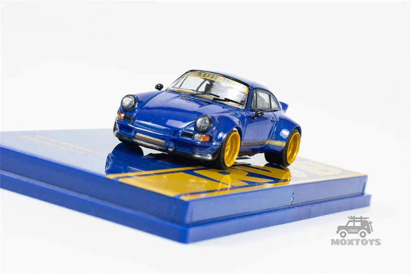 Tarmac Works 1:64 RWB Backdate Pandora One blue Diecast Model Car