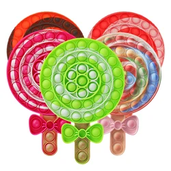 Juguete sensorial de empuje para adulto, juguetes simples para aliviar el estrés en familia, Mini juego de empuje