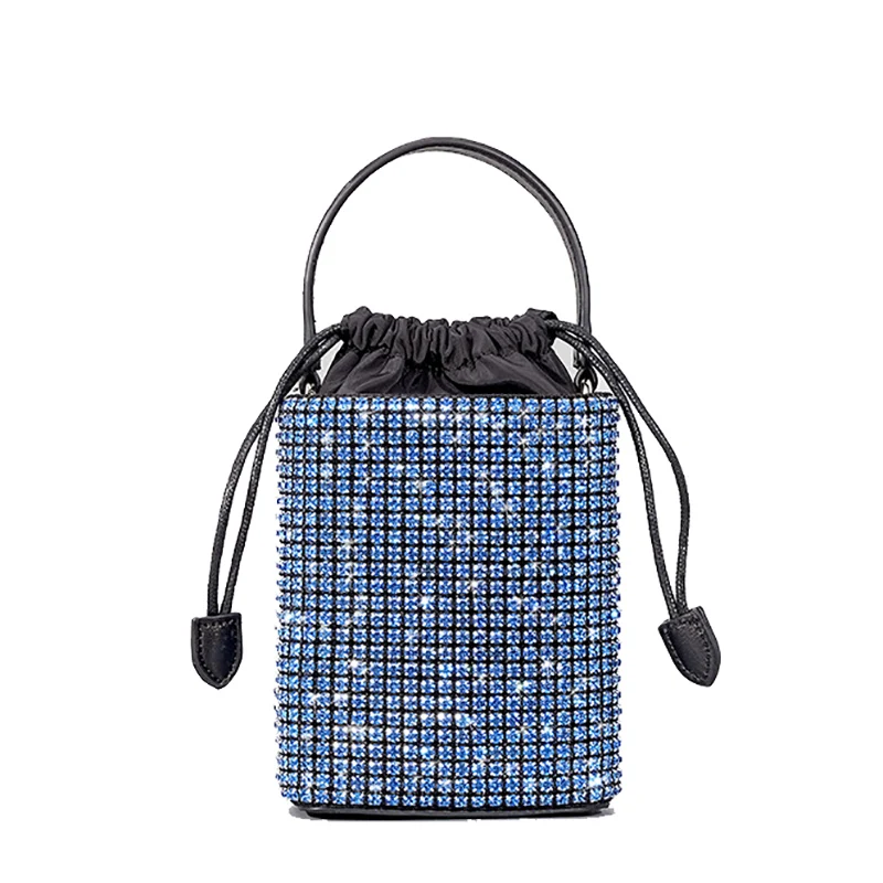 

Classic Rhinestone Women Handbag Fashion Bling Full Diamond Glitter Party Banquet Bag Female Shoulder Bags