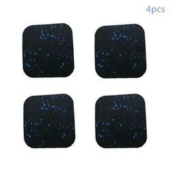 Compact Treadmill and Exercise Equipment Mat - Sound Insulation & Shock Absorption (4pcs)
