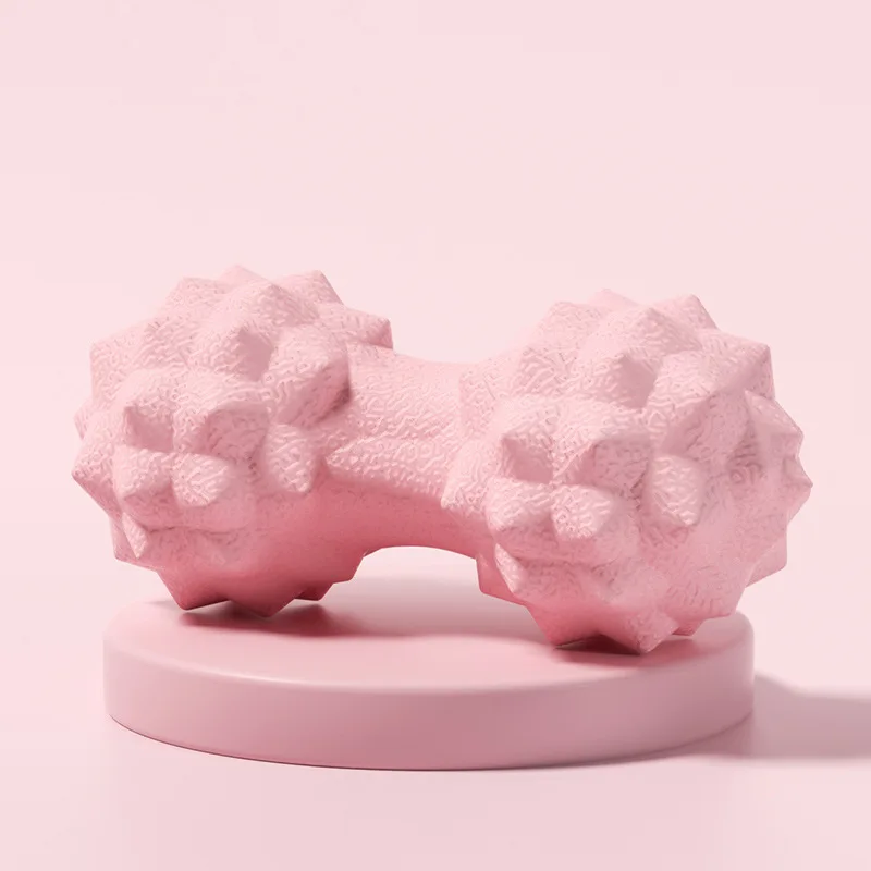 Double Lacrosse Massage Foot Massage Ball Back Muscle Relaxation Peanut Ball Shoulder And Neck Massage Yoga Ball TPR Material