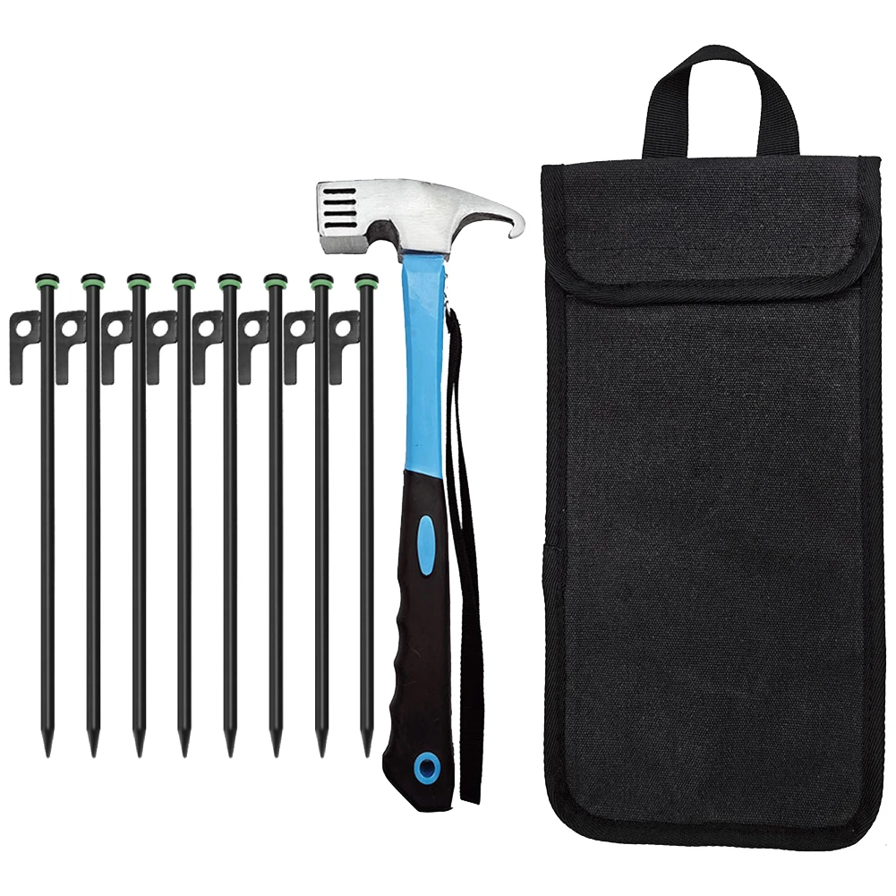 Durable Camping Tent Legs and Hammer Set - Outdoor Supplies and Accessories