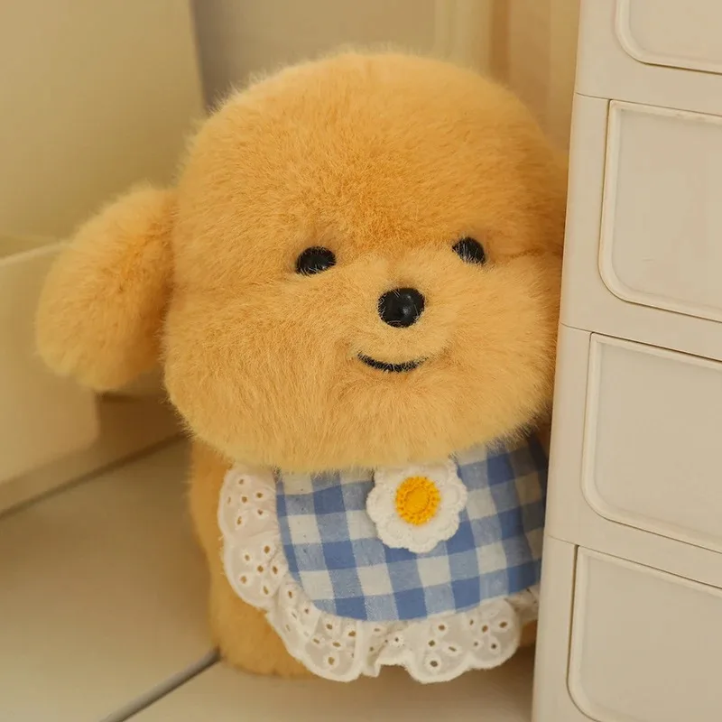 Lifelike Dog Plush Toy Simulation Golden Retriever Kawaii Husky Plushie Soft Stuffed Animal Cute Puppy Doll for Gifts Decor 6