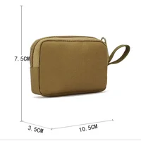 Tactical Mini Wallet Card Bag Small Pocket Key Pouch Money Bag Men Waterproof Portable EDC Pouch Hunting Outdoor Waist Bag Nylon 2