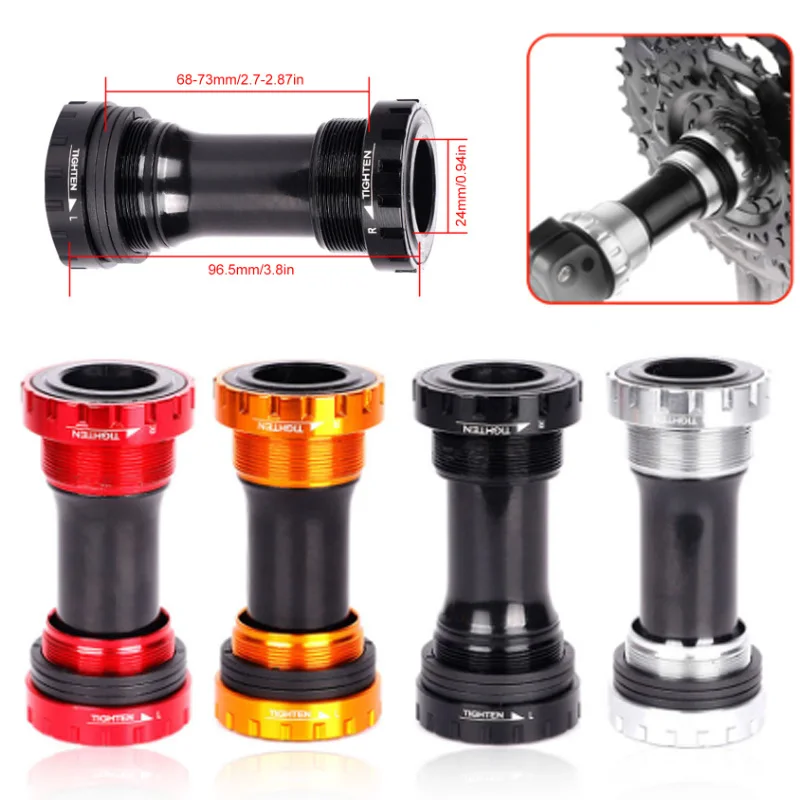 BicycleHubsBicycleThreadedCenterAxleMTBMountainBikeHubsM4050