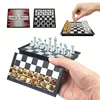 Mini Magnetic Chess Board Game Toys Folding Magnetic Plastic Chessboard Portable Interactive Toy for Kids Adult Birthday Gift 1