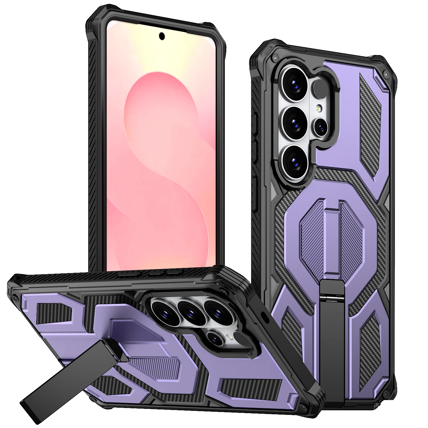 Magnetic Military-Grade Shockproof Protective Case with Heavy Shock Absorption