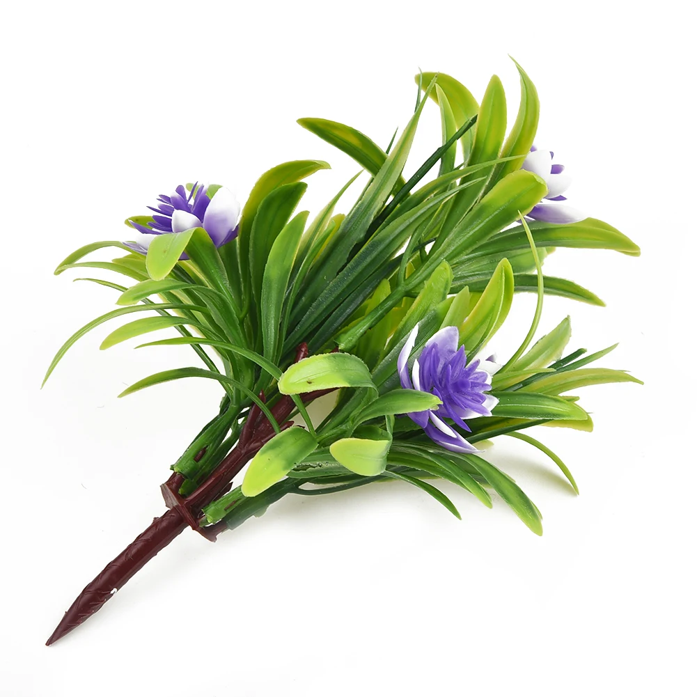 Künstliche Topfpflanzen Simulierte Blumen Blumentopf Außengarten Tischdekoration Raumornament Bonsai Heimdekoration – Detail 19