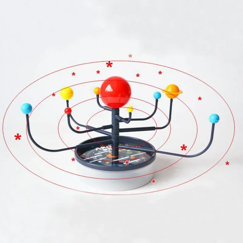 Baby Toys Solar System Planetarium Model Kit Astronomy Science Toys For Children Assembling Geography Teaching Supplies Educational Toys