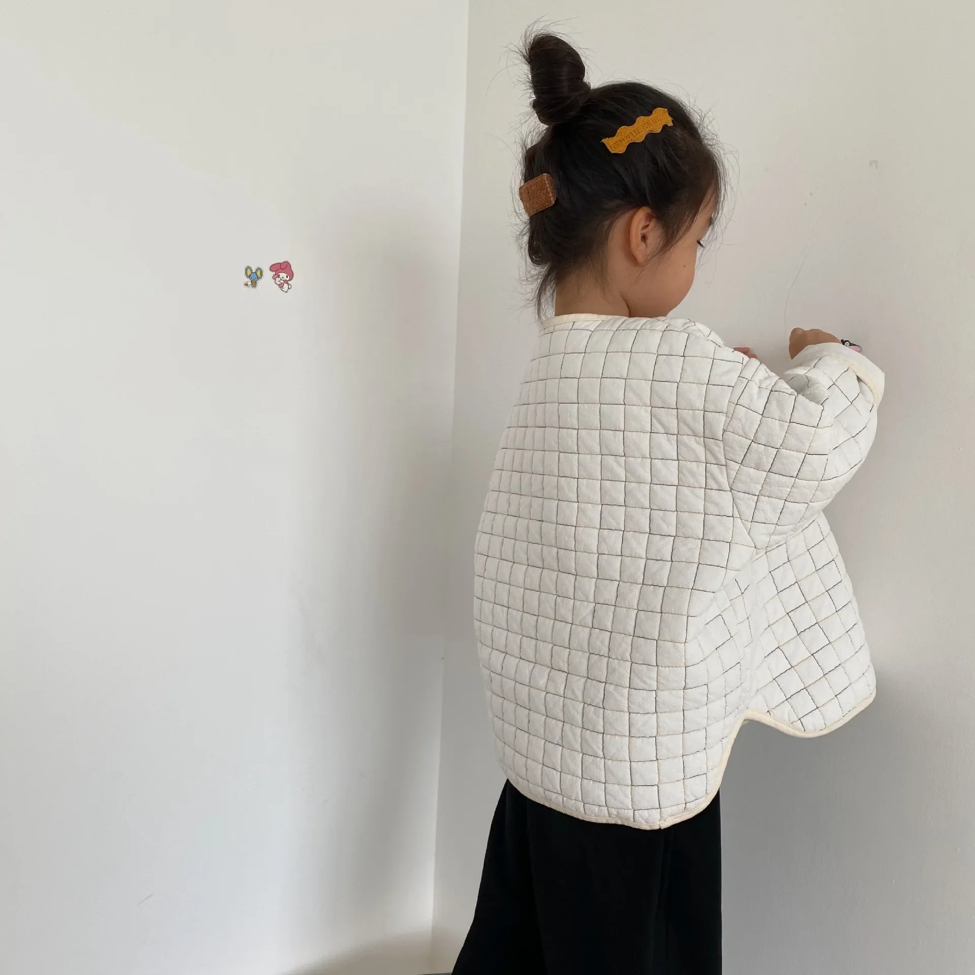 Kids Coats New Wadded Jackets Warm Fashion Korean Casual Baggy Simple Style