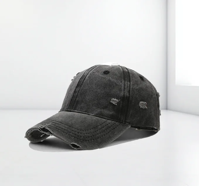 Retro Distressed Baseball Cap for Women Washed Cotton Trucker Hat Adjustable Baseball Hats Men Outdoor Sports Travel Hat 5